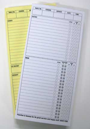 Order Pads