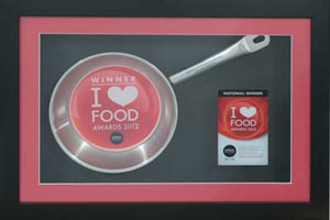 Framed award